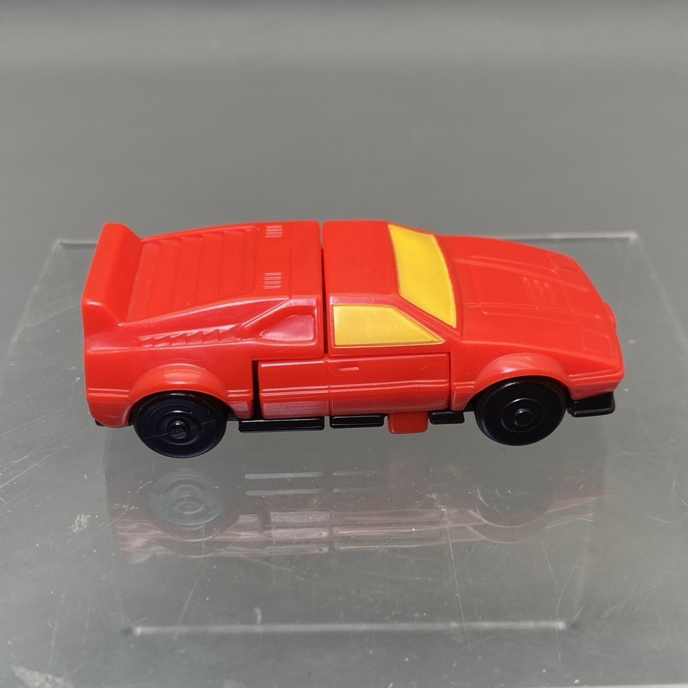VINTAGE 1985 TONKA GO-BOTS RED CAR TRANSFORMER JAPAN - Picture 2 of 10